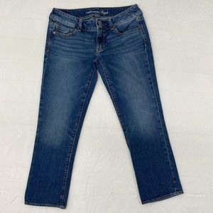 American Eagle Artist Crop Jeans Sz 6